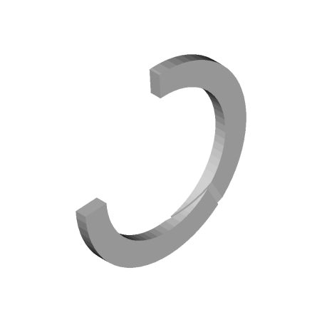 Junta BR-12 PTFE estándar 134,04x
